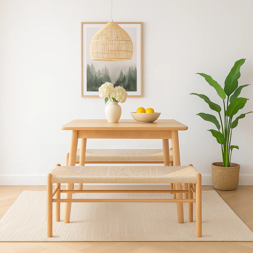 Banqueta Agustina Natural 120cm