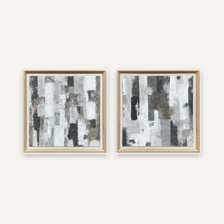 Set de 2 cuadros · Verticales · 74×74 c/u